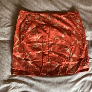 J.Crew spring floral skirt